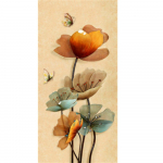 HUACAN 5d Teemantpilt Lootose ristpiste komplektid T&auml;isteemanttikanditega lillmosaiikvaas K&otilde;ik k&auml;sit&ouml;&ouml;ks kodukaunistuseks Full Square 20*40 cm