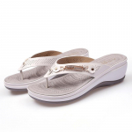 Uued naiste platvormiga nahast stringid, kaare toed, sandaalid, suvised rannasandaalid 35 valge