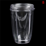Mahlapressi tassi kruus l&auml;bipaistev asendus Nutribullet Nutri Bullet mahlapressile 18/24/32Oz 9.5x16.5cm puhas