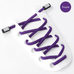 NICE Lukk Kingapaelad Ilma sidemeteta Elastsed paelad Tossud Lapsed T&auml;iskasvanutele Kiired Kingapaelad Kummipaelad &Uuml;mar Ilma lipsuta Kingapael Kingad - lilla