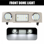 Auto salongi kuppel katusetuled 48 LED VW Passat CC B6 B7 Golf Tiguan Touran Scirocco Seat Leon Alhambra Skoda Superb Octavia Car-Styling Fornt Dome light