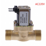 G1/2'' messingist elektriline solenoidklapp alalisvoolu 12 V 24 V ac220 V p&auml;ikeseenergia veesoojendi jaoks