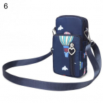 Uusim sportlik Oxfordi riidest kerge mini Crossbody kott, naiste telefonikoti k&auml;epide