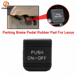 Eesmise seisupiduri pedaali kummist padja kate sobib Lexus IS250 IS350 GS350 GS460 ES240 RX450h Toyota Highlanderile