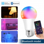 Smart Wifi pirn Alexa E27 LED pirn Apple Android Dohome Siri h&auml;&auml;ljuhtimise jaoks Google'i kodu taimeri funktsioon RGBCW Bluetooth 12W E27