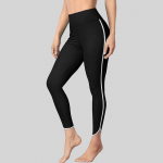 Charmleaks Naiste k&otilde;rge v&ouml;&ouml;kohaga ujumisp&uuml;ksid, v&auml;rvilised plokkp&uuml;ksid, elastsed ujumisriided Tankiinid bikiinid, rannas ujumisp&uuml;ksid L must