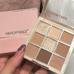 HER ORANGE ~ Button Knit &uuml;heksav&auml;rviline lauv&auml;rvipalett Pearl Matte Fine Flash s&uuml;gis- ja talvine lauv&auml;rv