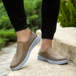 Mood Meeste vabaaja l&otilde;uendiga vabaajakingad Laiskjalatsid hingavad 41 pruun