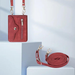 T&otilde;mblukuga rahakoti nahast ristkorpus Samsung Galaxy Z Flip 4 3 Flip4 Flip3 5G rahakoti kaelarihmaga kaardipesa hoidiku koti kate For Galaxy Z Flip 4 must