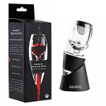 AIKARO Wine Air Aerator Pourer Punase veini karahvin filtri ja p&otilde;hjaga must