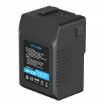 V-kinnitusega aku BP-95 BP-185 BP-222 V-lukuga BP akud videokaamera leviedastuse LED-videovalgustile Blackmagic URSA Mini Pro must