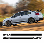 Subaru Impreza WRX STI 2x auto k&uuml;lgmise PVC veekindla dekoratiivkleebise kleebisele