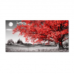 Maastik Sinine puu Moodne mustvalge l&otilde;uend Maalimine Plakatid ja tr&uuml;kised Seinakunstipildid Elutuba Kodukaunistus Ilma raamita 20cm&times;40cm NoFrame