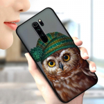 T11 Animal Owl &uuml;mbris Redmi Note 5 6 6A 7 7A 8 8T 8A 9 9C 9S K20 K30 Poco X2 Pro Max jaoks Redmi 6