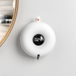 2022. aasta uus seinale paigaldatav seebidosaator, s&otilde;&otilde;rik, automaatne induktsioonvahuga k&auml;tepesumasin, multifilmi armsad USB-seebi dosaatorid Cartoon White