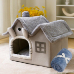 Kahepealne eemaldatav ja pestav koeramaja Universaalne kassiliiva s&uuml;gis- ja talvetelk Koeravoodi Lemmikloomakassimaja Koeramaja kennel L