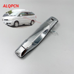 Chrome outer handle front and rear side door open catcher for nissan serena MK II c24 Front left