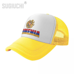 V&otilde;rk-nokam&uuml;ts ArUnisexia lipiembleemiga, veoautojuhi stiilis, s&uuml;nnip&auml;evakingitus uniseksile, s&uuml;ndinud k&otilde;igile inimestele, retro pesapallim&uuml;tsid, lahedad One Size