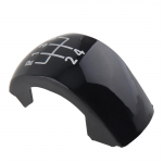 5 kiirusega 2 v&auml;rvi k&auml;sitsi stiiliga ABS k&auml;iguvahetusl&uuml;liti k&auml;igukangi nupp pulk k&auml;sipallipea kate Skoda / Octavia MK2 jaoks must