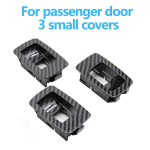 LHD vasakpoolne juhi s&uuml;sinikkiust siseuks t&otilde;mmatav k&auml;epide k&auml;etoe paneeli t&auml;iskomplekt BMW 3. seeria E90 E91 jaoks 316 318 320 325 3pcs small covers gray