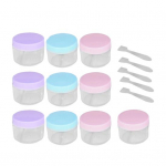 15 g korduvt&auml;idetav pudel, kaasaskantav multifunktsionaalne plastikust ilukontakti manik&uuml;&uuml;rikarp reisimiseks