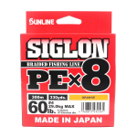 Sunline PE Line X8 Siglon 300M PE 4 60LB oranž (2561) oranž