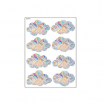 Aknakleebis Liblikad Isekleepuv vikerkaarprisma p&auml;ikesep&uuml;&uuml;dja ​​Kaunistusklaaskleebis Kodukaunistuse tarvikud D