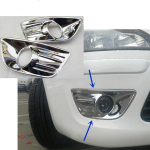 Kvaliteetne auto Styling kate ABS kroom lamp eesmine udutuli trimmiraam Cit+roe+n C-Triumph C4 2008 2009 2010 2011 sedaanile