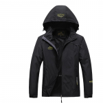 IELGY &Uuml;hekihiline &otilde;huke jope v&auml;litingimustes veekindel ja kulumiskindel tuulejope L must