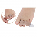 Toe Corrector Bandage Varvaste eraldaja Splint Wraps Jalahoolduskomplekt