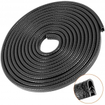 Servakaitse autoukse U-kujuline kummist servakaitse auto kummitihend kummist profiil must 20x20x4cm