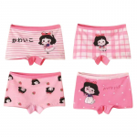 4 tk/partii Cartoon Alusp&uuml;ksid Beebi Boxer Laste Aluspesu Puuvillased Alusp&uuml;ksid Calcinhas Infantis 2-9 S