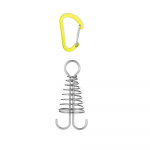 V&auml;lik&auml;mping kaheksajalg k&ouml;is pannal telkimistekk nael fikseeritud telkn&ouml;&ouml;r pannal kevadtuule k&ouml;ie konks kollane