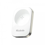 Mcdodo Apple Watchi magnetiline juhtmevaba laadimislaadija Iwatchi seeriale 7 Se 6 5 4 3 2 Kaasaskantav magnetiga induktsioon-kiirlaadimisalus as picture valge