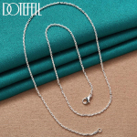 Klassikaline O-ketiga kaelakee kingitus h&otilde;bedase v&auml;rviga moeehted 45cm