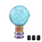 Blue Crystal Style auto k&auml;sitsi k&auml;iguvahetusnupp koos adapteriga (8mm, 10mm, 12mm)