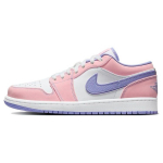 Air Jordan 1 Low SE GS Arctic Punch Laste tossud Roosa Lilla-Pulse Valge CV9844-600 38.5