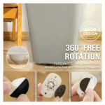 Kaasaskantavad rattarullid Isekleepuvad rattad Universaalne rihmaratta hoiukast Alumine rull m&uuml;ravabad rattad rihmaratas kodut&ouml;&ouml;riist 4pcs