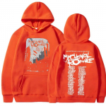 My Chemical Romance Hoodies Unisex/Womens Black Hoody Parade Punk Emo Rock dressipluus S&uuml;gistalve Jope Mantel Oversize Riided Topid Unisex 2XL