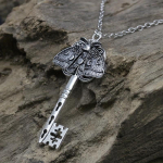 Vintage Celtic Cross Personality Ripats Kaelakee Moth Ehted, H&otilde;beda v&auml;rvi kaela Ehted Kingitus