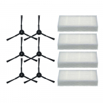 CHUWI ilife v5 x5 jaoks ilife V3s v3s pro v3l v5s pro v50 robottolmuimeja BPfire 4x k&uuml;ljehari 6x HEPA filtrikomplekt