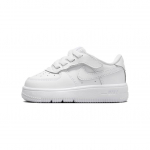 Nike Force 1 Low EasyOn TD Kolmekordne Valge Beebi Tossud FN0236-111 21