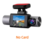 2-tolline &ouml;ise n&auml;gemisega s&otilde;idusalvesti Tagurdav 2 objektiiviga kahekordse salvestamisega magnetiline imemisklamber Sisseehitatud GPS-tahavaatekaamera 【1】Dual cameras No Card