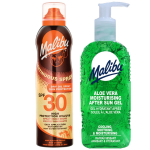 Malibu SPF30 protective balm 175ml + aloe gel after tanning 200ml