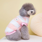 Hubane koerafliisist jope &ndash; soe talveriietus aktiivsetele koertele brown L