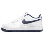 Nike Air Force 1 GS Valge Kesk&ouml;&ouml;sinine Laste Tennised Jalgpalli-Hall FV5948-104 36.5