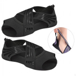 Pilatese sokid Joogasokid, libisemiskindlad ballettklambrid S lilla