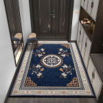 Uus Hiina stiilis sissep&auml;&auml;su uksematt Kodu Elutuba Magamistoa Dekoratsioon Jalamatt Printimine Kohandatud uksematt Veranda libisemiskindel vaip 80x120cm punane