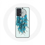 Sinise valge taustaga &uuml;mbris Samsung Galaxy A32 5G Dream Catcherile
