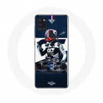 Samsung Galaxy A21S Case Formula 1 Max Verstappen F1 Racing Driver Blue